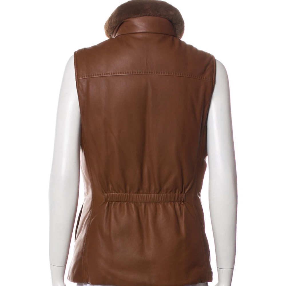 Loro piana womens 40 goose down reversible puffer vest - Picture 14 of 14
